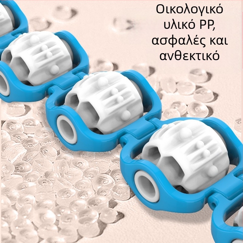 Πολυλειτουργικός αφαιρούμενος κύλινδρος μασάζ με πλάτη για βυθοκόρηση Meridians με ανοιχτό ώμο και ανοιχτή πλάτη με χειροκίνητο κύλινδρο