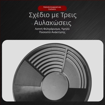 Φορητό κόσκινο χρυσού Panning, μικρός υδατοφράχτης ποταμού, μεγάλο τηγάνι πλύσης χρυσού, εργαλείο πλύσης εξόρυξης χρυσού