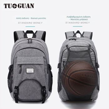 Σακίδιο πλάτης Cross-Border Ανδρικό Casual Backpack Πολυλειτουργική σχολική τσάντα Καμβάς Τσάντα φοιτητή Χονδρική Προσαρμογή