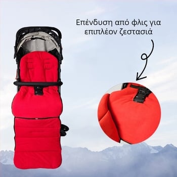 Κάλυμμα ποδιών καροτσιού, υπνόσακος καροτσιού, βαμβακερό μαξιλάρι καροτσιού, αντιανεμικό κάλυμμα καροτσιού, χειμωνιάτικο παχύρρευστο μαξιλάρι καθίσματος