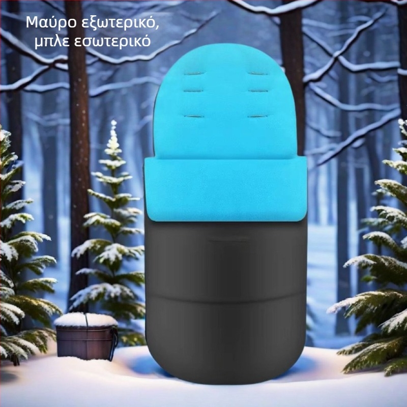 Κάλυμμα ποδιών καροτσιού, υπνόσακος καροτσιού, βαμβακερό μαξιλάρι καροτσιού, αντιανεμικό κάλυμμα καροτσιού, χειμωνιάτικο παχύρρευστο μαξιλάρι καθίσματος