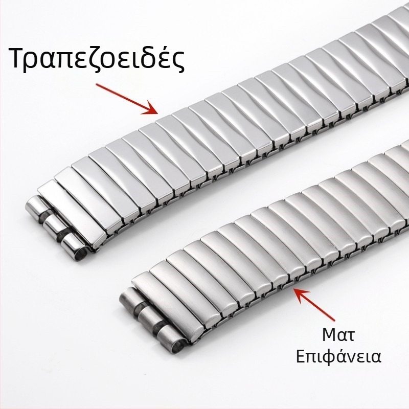 Ελαστικό λουράκι από ανοξείδωτο ατσάλι με ελατήριο σε διασυνοριακή πώληση για ρολόι Swatch Swatch, ελαστικό λουράκι ρολογιού 17mm20mm