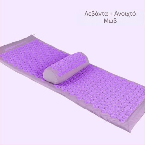 Κιτ στρώματος βελονισμού, στρώμα μασάζ Acupoint γιόγκα, στρώμα βελονισμού μασάζ, σφουγγάρι λωτού, στρώμα βελονισμού