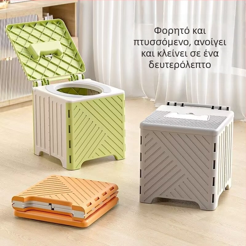 Παιδική πτυσσόμενη τουαλέτα φορητή παιδική τουαλέτα ουρητηρίου αυτοκινήτου ταξιδιού για αγόρια και κορίτσια