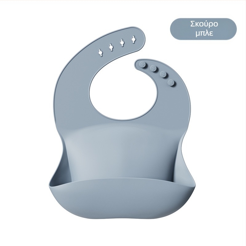 Διασυνοριακή δημοφιλής σαλιάρα σιλικόνης για τάισμα μωρού, αδιάβροχη σαλιάρα 3D Drool, παιδική σαλιάρα σιλικόνης χωρίς πλύσιμο