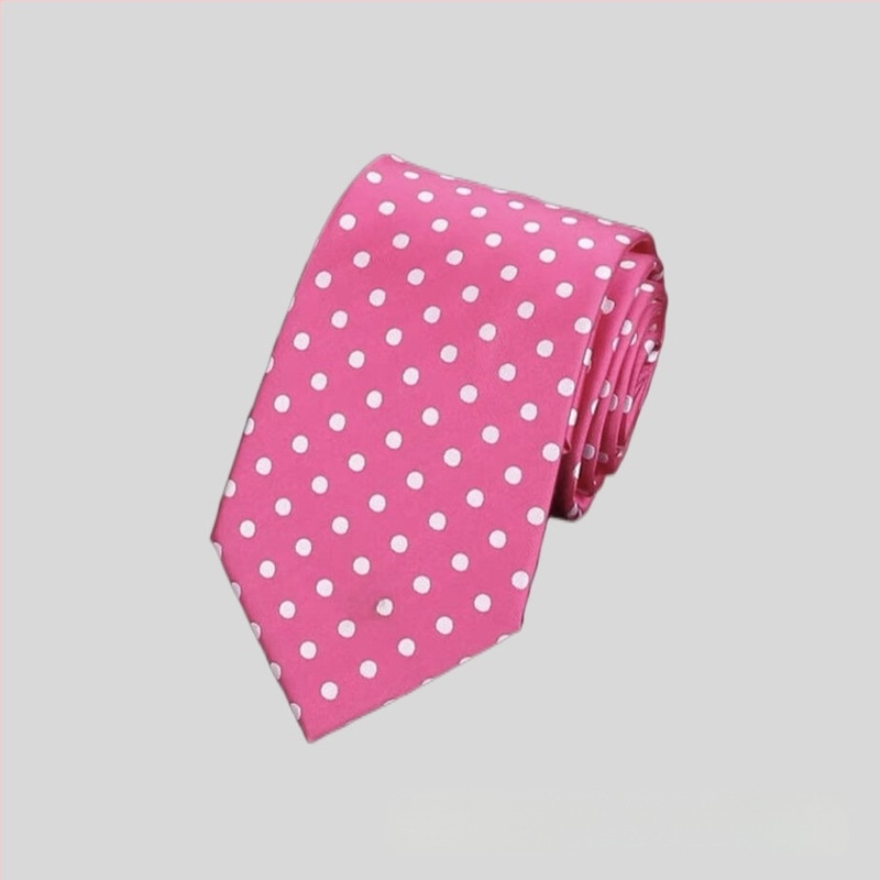 Εργοστάσιο σε απόθεμα χονδρικής επίσημη ένδυση επαγγελματική μόδα casual 8CM πουά μονόχρωμο γάμου επαγγελματική γραβάτα-βιδούλα