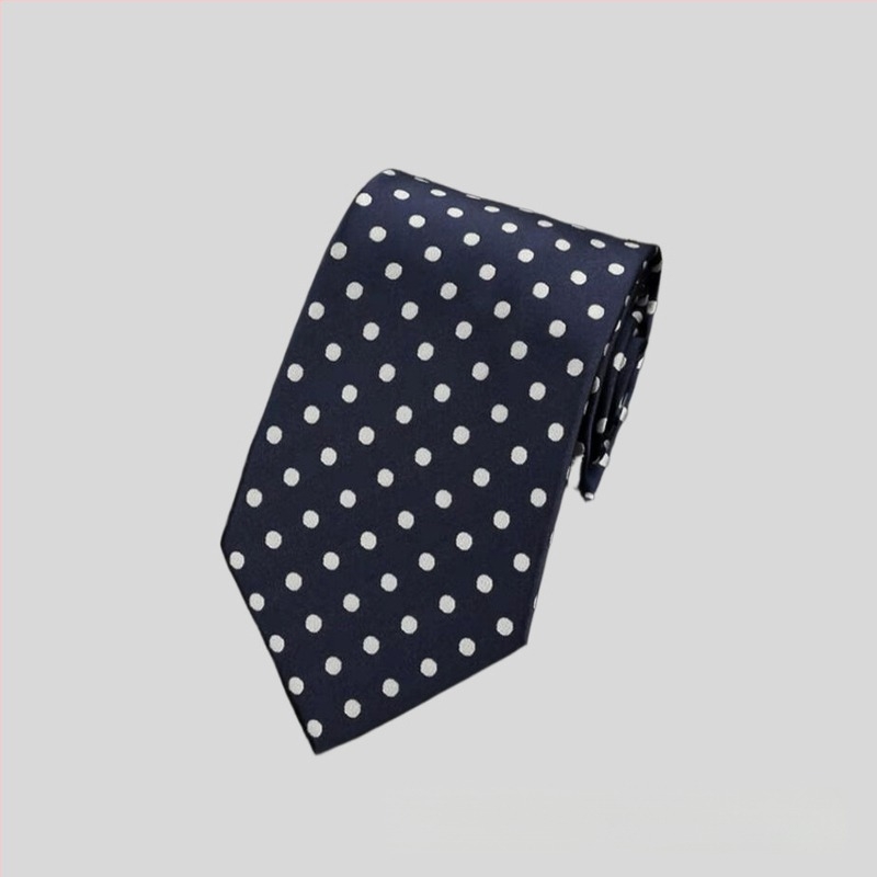 Εργοστάσιο σε απόθεμα χονδρικής επίσημη ένδυση επαγγελματική μόδα casual 8CM πουά μονόχρωμο γάμου επαγγελματική γραβάτα-βιδούλα