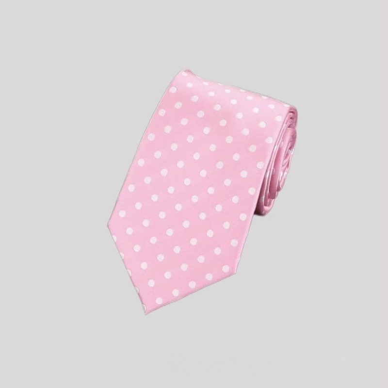 Εργοστάσιο σε απόθεμα χονδρικής επίσημη ένδυση επαγγελματική μόδα casual 8CM πουά μονόχρωμο γάμου επαγγελματική γραβάτα-βιδούλα