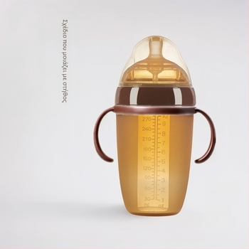 Μικρό μπιμπερό κατά των κολικών για μωρά του κατασκευαστή, ρεαλιστική αίσθηση μητρικού γάλακτος, εύκολο καθάρισμα, εργαλείο απογαλακτισμού, μαλακή τροφή
