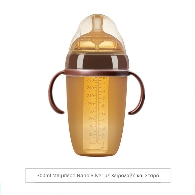 Μικρό μπιμπερό κατά των κολικών για μωρά του κατασκευαστή, ρεαλιστική αίσθηση μητρικού γάλακτος, εύκολο καθάρισμα, εργαλείο απογαλακτισμού, μαλακή τροφή