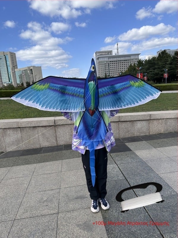 Νέος Χαρταετός Προσομοίωσης Παιδιών Eagle Flying Bird Breeze Εύκολο στην Πτήση Χονδρικής Δυναμικός Χαρταετός Προσομοίωσης Weifang Kite Manufacturer