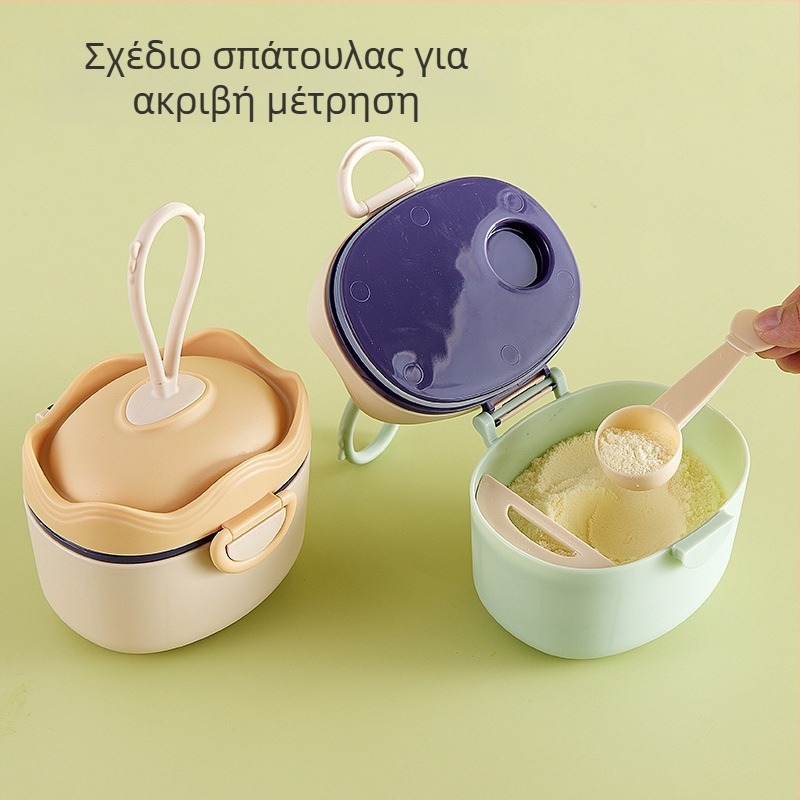 Κουτί για βρεφικό γάλα σε σκόνη, φορητό εξερχόμενο σφραγισμένο κουτί συσκευασίας, ανθεκτικό στην υγρασία, συμπληρωματικό κουτί τροφίμων, σνακ ρυζιού, βάζο αποθήκευσης μεγάλης χωρητικότητας