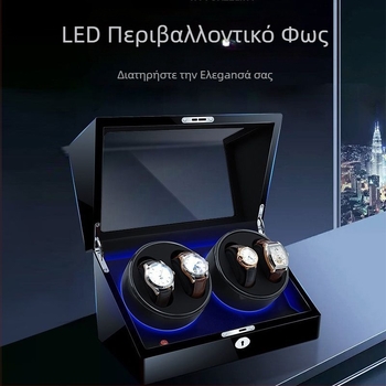 Γερμανικό μηχανικό ρολόι μάρκας αυτόματο ρολόι οικιακού ηλεκτρικού ρολογιού υψηλής ποιότητας πλήρως αυτόματο περιστρεφόμενο κουτί ρολογιού