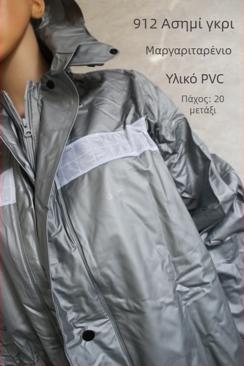 Σετ αδιάβροχου και παντελονιού με πυκνή κάλυψη, αδιάβροχο ποδηλάτου, αδιάβροχο μοτοσικλέτας για διανομείς, αδιάβροχο με σχιστόλιθο