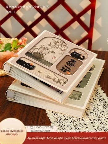 Μικρό άλμπουμ φωτογραφιών κινέζικου τύπου, αναμνηστικό άλμπουμ μεγάλης χωρητικότητας με ένθετα, Polaroid 5 ιντσών, 6 ιντσών, 7 ιντσών, οικογενειακό άλμπουμ ανάπτυξης μωρού 3 ιντσών