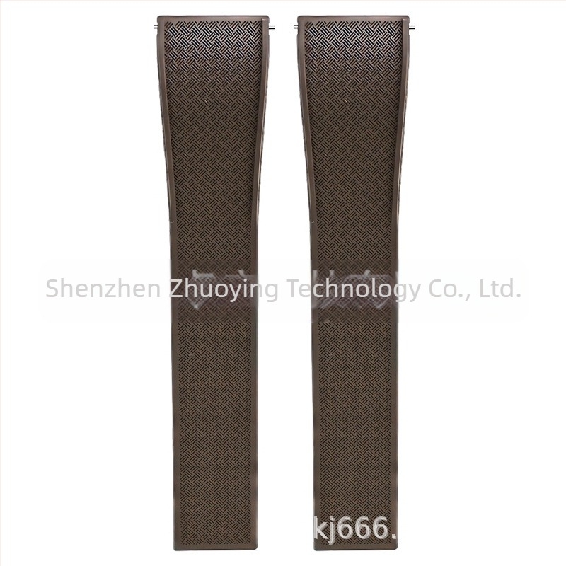 Το λουράκι ρολογιού γρήγορης απελευθέρωσης από φθοριούχο καουτσούκ είναι κατάλληλο για αξεσουάρ ρολογιών Omega Seiko Xitiecheng με διπλή αγκράφα πεταλούδας 20/22mm