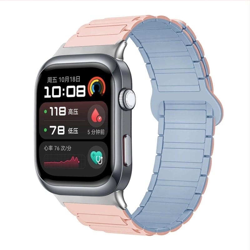 Κατάλληλο για το Huawei Watch D2, Μαγνητικό λουράκι σιλικόνης τριών τεμαχίων, Casual Sports Wristband, Εργοστασιακά έτοιμο για χρήση