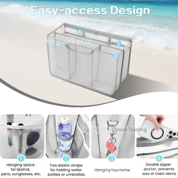 Η δημοφιλής τσάντα αποθήκευσης Bogg Mesh της Amazon, τσάντα γρήγορης πλύσης, τσάντα θαλάσσης, τσάντα αποθήκευσης Satchel, τσάντα αποθήκευσης με τρύπα στον τοίχο