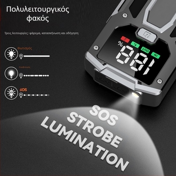 Jump Starter αυτοκινήτου έκτακτης ανάγκης εκκίνησης τροφοδοτικό αντλία αέρα όλα-σε-ένα μηχάνημα δημοφιλής πολυλειτουργική τράπεζα τροφοδοσίας της Amazon