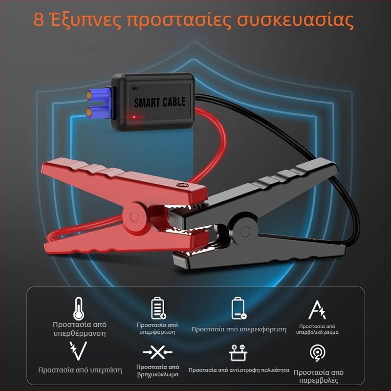 Jump Starter αυτοκινήτου έκτακτης ανάγκης εκκίνησης τροφοδοτικό αντλία αέρα όλα-σε-ένα μηχάνημα δημοφιλής πολυλειτουργική τράπεζα τροφοδοσίας της Amazon