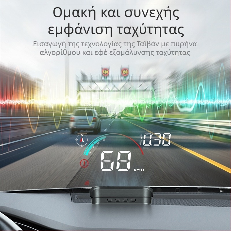 Νέο M22 αυτοκινήτου HUD με οθόνη ενδείξεων στο παρμπρίζ GPS με καθολική διακόσμηση μετρητή ταχύτητας Ηλεκτρονικά αυτοκινήτων Shenzhen