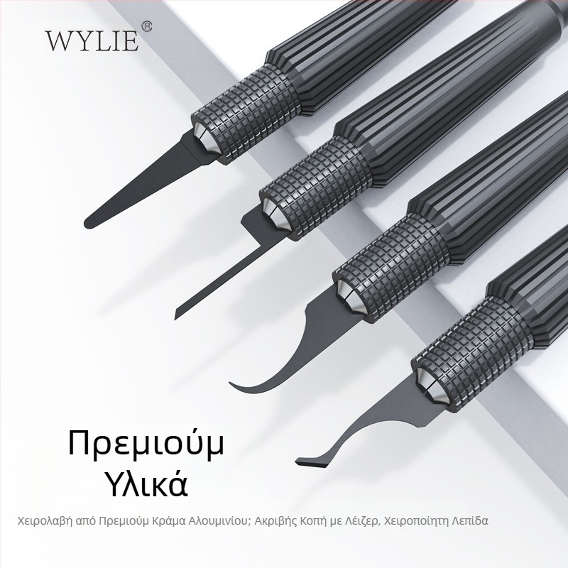 Πολυλειτουργικό μαχαίρι χειροκίνητου γυαλίσματος και αφαίρεσης κόλλας Willy Wl-365 (Blade Warrior), ειδικά σχεδιασμένο για επισκευή μητρικής πλακέτας κινητών τηλεφώνων