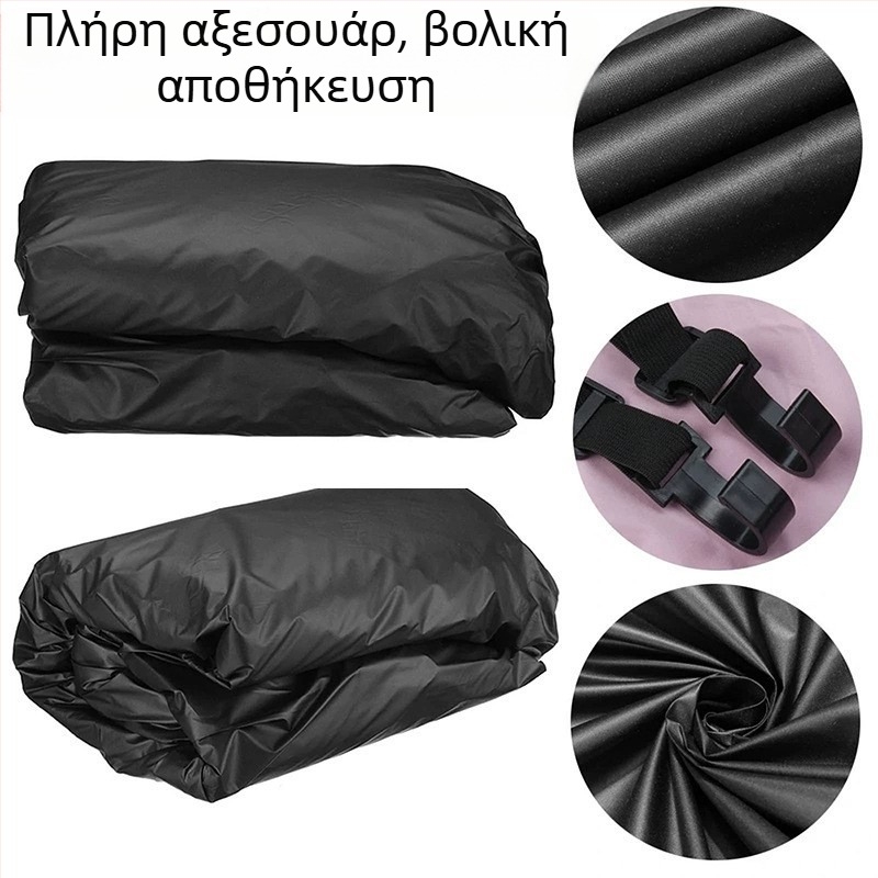 Κάλυμμα RV 210D Προστατευτικό κάλυμμα αυτοκινήτου από μουσαμά για τροχόσπιτο, αδιάβροχο και ανθεκτικό στη σκόνη, ύφασμα Oxford για διασυνοριακή χρήση