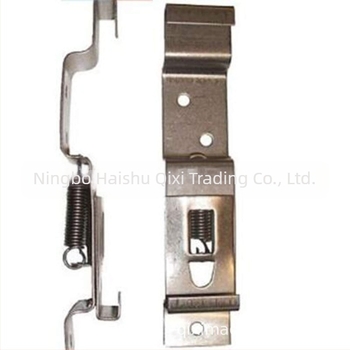 Πλαίσιο πινακίδας κυκλοφορίας ρυμουλκούμενου από ανοξείδωτο χάλυβα, κάλυμμα πινακίδας κυκλοφορίας για κάμπινγκ RV, σταθερό μεγάλο ελατήριο τύπου