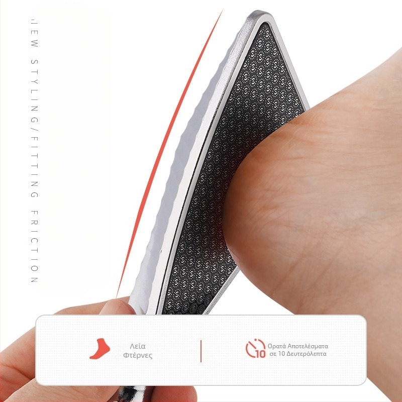 Φορητό με γυάλινη σανίδα ποδιών για τρίψιμο πέτρων ποδιών, εργαλείο περιποίησης ποδιών, Pedicle, Pedicer