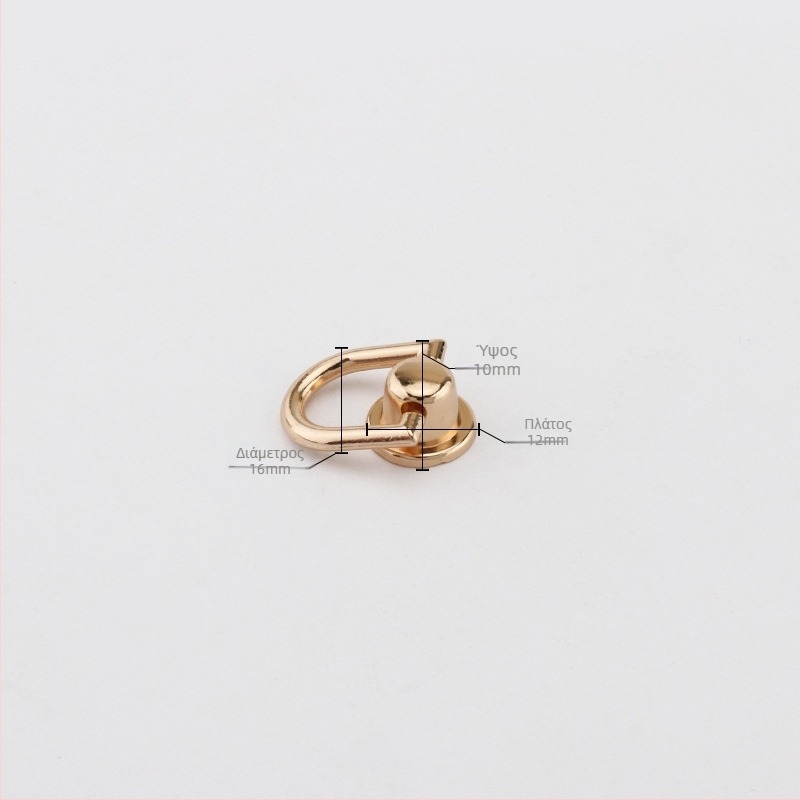 Άμεσες πωλήσεις από εργοστάσιο, κράμα κρεμαστών αυτιών, αξεσουάρ αποσκευών, τσάντα, μεταλλική κρεμαστή τσάντα δαχτυλιδιών, μίνι σταθερή πόρπη