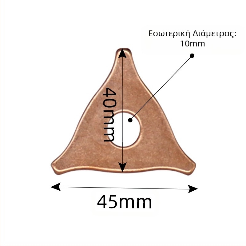 Αξεσουάρ μηχανών επισκευής λαμαρίνας Τριγωνική φλάντζα OT Φύλλο στρογγυλής φλάντζας Διαμορφωτής λαμαρίνας Τριγωνική φλάντζα μηχανής μεσονίου