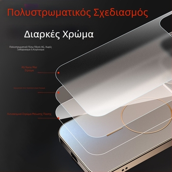 Κατάλληλη για Iphone16Promax Μεγάλη Μαγνητική Θήκη Τηλεφώνου με Παράθυρο, Αφρώδης ... Θήκη Μετατρέπεται Αμέσως σε Προστατευτική Θήκη Apple 17