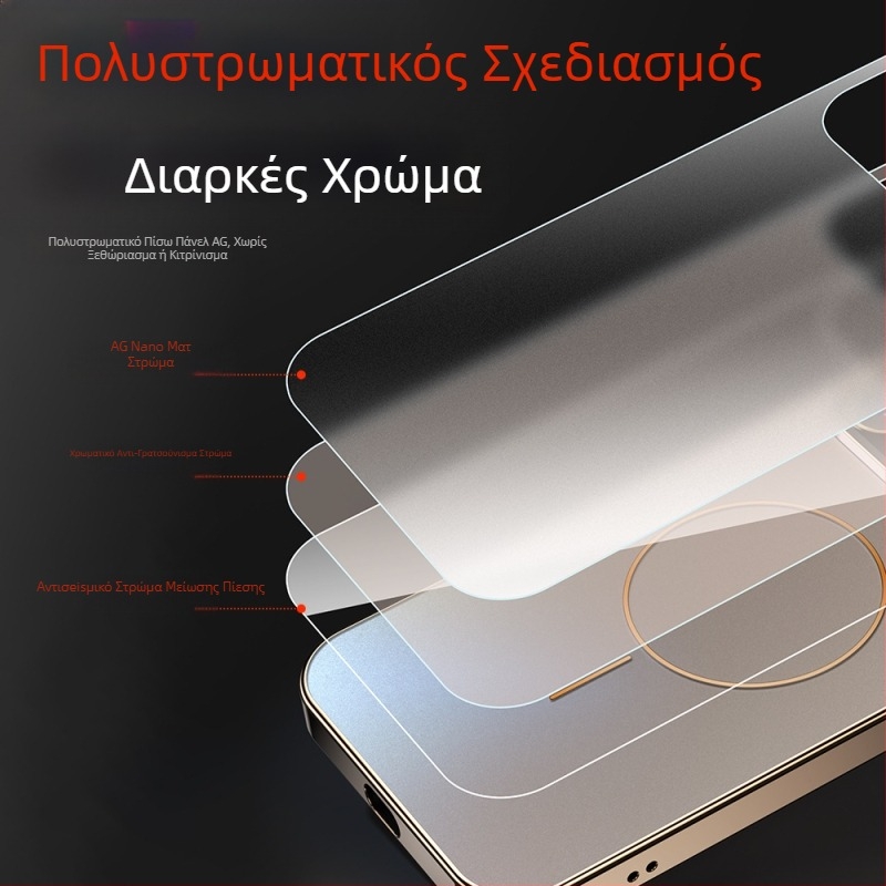 Κατάλληλη για Iphone16Promax Μεγάλη Μαγνητική Θήκη Τηλεφώνου με Παράθυρο, Αφρώδης ... Θήκη Μετατρέπεται Αμέσως σε Προστατευτική Θήκη Apple 17