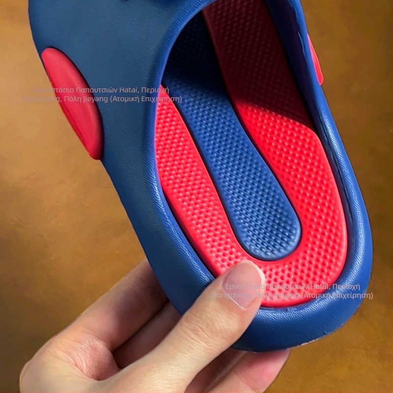 Παιδικές παντόφλες με χαριτωμένα κινούμενα σχέδια Astronaut για αγόρια και κορίτσια, καλοκαιρινές, αντιολισθητικές, μεσαίες και μεγάλες, για εσωτερική χρήση στο σπίτι.