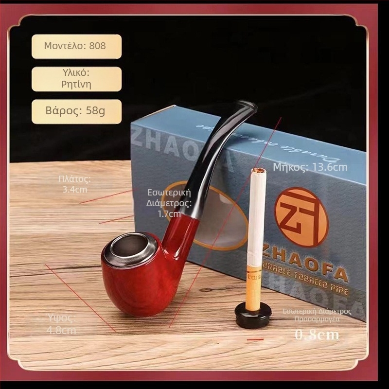 Πίπα ρητίνης, παλαιού τύπου, σιδερένια κατσαρόλα, στρογγυλή βάση, τριμμένος καπνός, διπλής χρήσης, αφαιρούμενο και πλενόμενο φίλτρο κυκλοφορίας, εισαγωγικού επιπέδου, παραδοσιακή πίπα