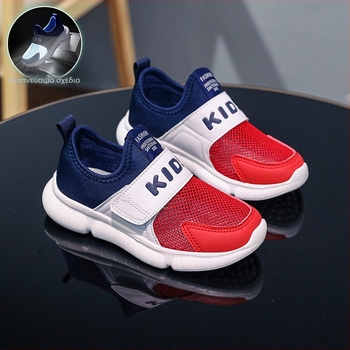 Παπούτσια για Αγόρια, Παιδικά Lazy Shoes, Νέα Καλοκαιρινά Αθλητικά Παπούτσια με Αναπνέον Mesh, Παπούτσια Mesh για Κορίτσια, Παιδικά Slip-Ons μεσαίου και μεγάλου μεγέθους