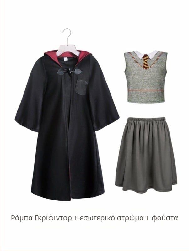 Παιδικές Στολές Χάλοουιν, Στολή Χάρι Πότερ, Μαγική Ρόμπα, Στολή Μάγου, Ιαπωνική Έκδοση, Μανδύας, Στολή Παράστασης