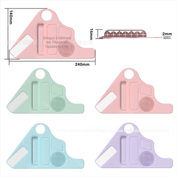 Amazon Silicone Makeup Pad Βοηθητική Ζώνη Χειρός Πολυλειτουργική Παλέτα Μακιγιάζ Βούρτσα Αποθήκευσης Καθαριστικό Ομορφιάς Εργαλείο Μακιγιάζ