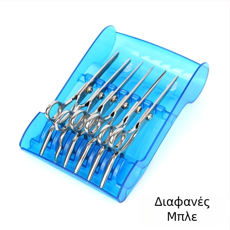 Θήκη ψαλιδιού κομμωτηρίου, τοποθέτηση εργαλείων στυλίστα, ψαλίδι κουρείου, αντιολισθητικό σταθερό κουτί αποθήκευσης