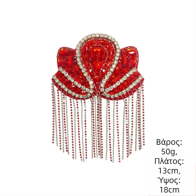 Διασυνοριακή Ευρώπη και Ηνωμένες Πολιτείες, νέες επωμίδες πανκ με φούντες, αυτοκόλλητα υφάσματος, βαριά βιομηχανία, χειροποίητα με χάντρες, μόδα, αξεσουάρ ένδυσης σκηνής