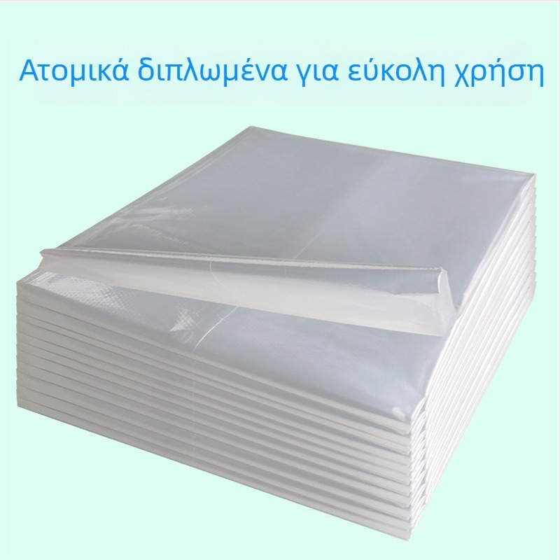 Υφασμάτινο πανί μιας χρήσης για βαφή μαλλιών και περμανάντ, σάλι κομμωτηρίου, κουρείο, σάλι, πυκνό, αδιάβροχο, πλαστικό κασκόλ 100%