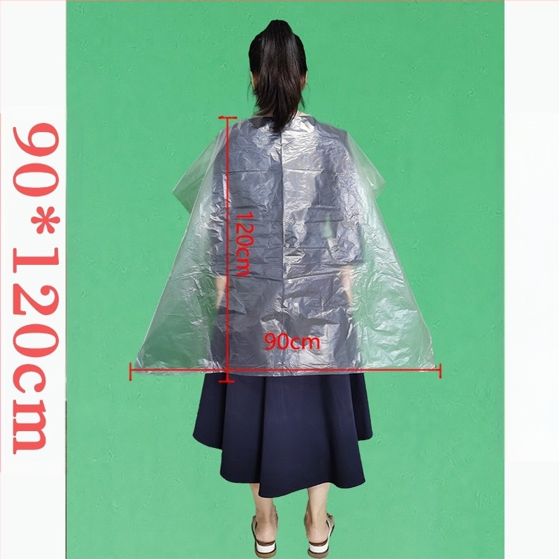 Υφασμάτινο πανί μιας χρήσης για βαφή μαλλιών και περμανάντ, σάλι κομμωτηρίου, κουρείο, σάλι, πυκνό, αδιάβροχο, πλαστικό κασκόλ 100%