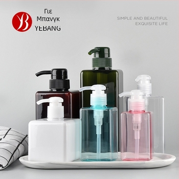 petg 100ml 250 τετράγωνο μπουκάλι λοσιόν προϊόντα περιποίησης δέρματος μπουκάλι αφρόλουτρου μπουκάλι σαμπουάν λοσιόν ταξίδια υπο-εμφιάλωση