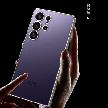 Για θήκη τηλεφώνου Samsung S25Ultra AG αίσθηση δέρματος Galaxy S24 S23 προστατευτική θήκη προσομοίωσης κινητού τηλεφώνου θήκη