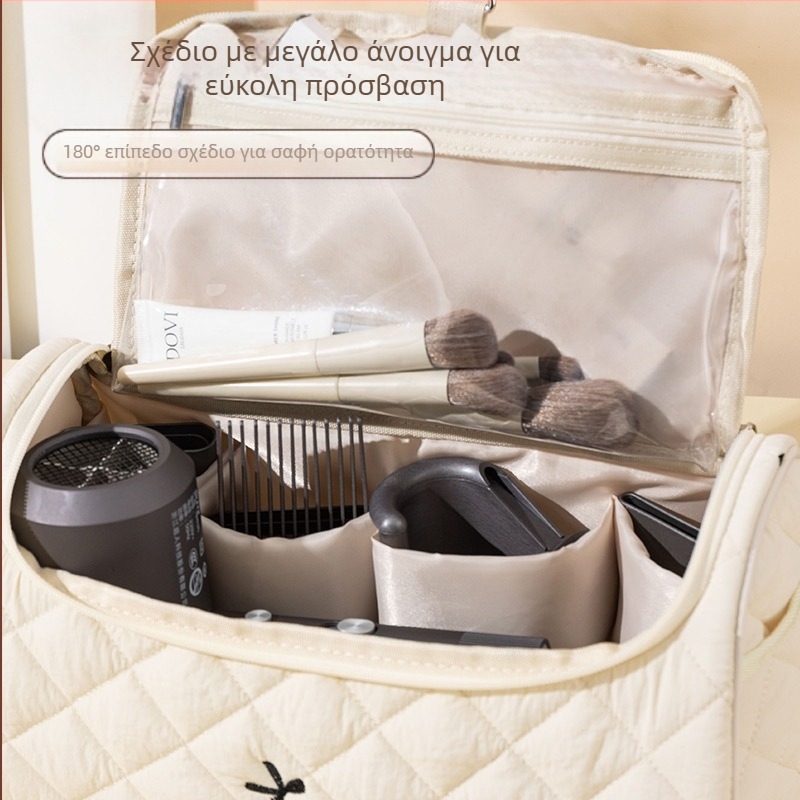 Νέα τσάντα αποθήκευσης στεγνωτήρα μαλλιών της Amazon, φορητή τσάντα αποθήκευσης ταξιδιού μεγάλης χωρητικότητας, φορητή τσάντα πλύσης υψηλής ποιότητας