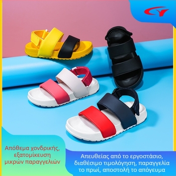 Αθλητικά σανδάλια Dachang Cross-border για αγόρια και κορίτσια, παπούτσια θαλάσσης με μαλακή σόλα, ελαφριές παιδικές παντόφλες, αντιολισθητικές, μαλακή σόλα, εργοστάσιο Jinjiang