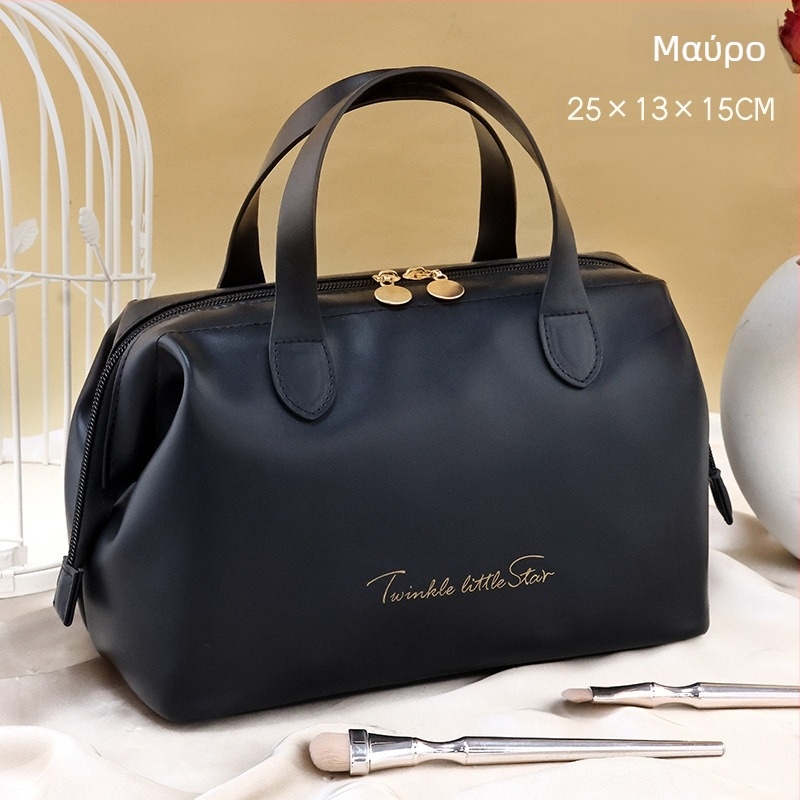 Νέα φορητή τσάντα καλλυντικών French Light Luxury, φορητή τσάντα ταξιδιού υψηλής αξίας, μεγάλης χωρητικότητας, τσάντα αποθήκευσης καλλυντικών