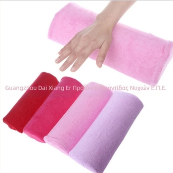 Προϊόντα εξωτερικού εμπορίου, πετσέτα νυχιών, ημικυκλικό μαξιλάρι χεριών, ύφασμα, ημικυκλικό, αφαιρούμενο και πλενόμενο, μονόχρωμο μαξιλάρι χεριών, πολύχρωμο προαιρετικό