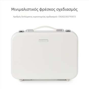 Τσάντα μακιγιάζ με λάμπα με καθρέφτη LED λάμπα Επαγγελματικό φορητό κουτί αποθήκευσης καλλυντικών μεγάλης χωρητικότητας για ταξίδια Makeup Artist