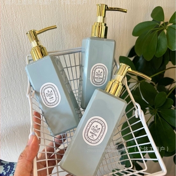 Victoria's Secret Haze Blue 250ml Τετράγωνο Μπουκάλι Ανταλλακτικού Λοσιόν Υψηλής Ποιότητας Λάδι Μασάζ για Σαλόνι Ομορφιάς Ξενοδοχείου, Αιθέριο Γάλα